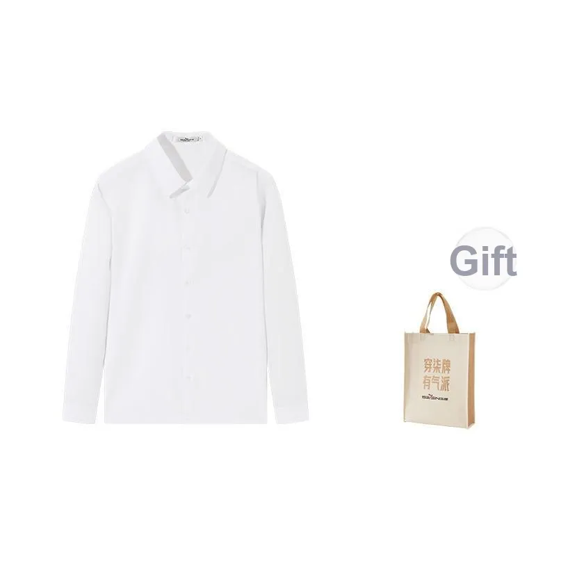 SEVEN Рубашка Мужская Сумка для покупок Включено Белый