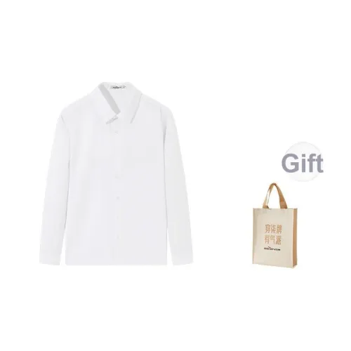 SEVEN Рубашка Мужская Сумка для покупок Включено Белый