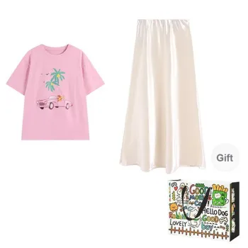 BVODE Two Piece Skirt Sets Women's