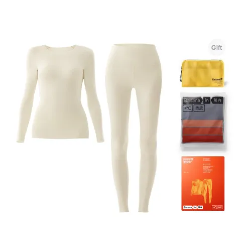 BANANA IN Women's Thermal Sets