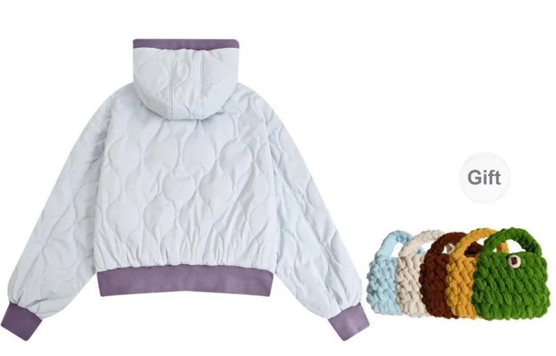 Madgood Puffer Jacket Unisex Light Yellow-9