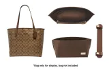 Brown Pressure-Relief Shoulder Strap Pad (New Upgrade · More Invisible)+Storage Liner Set