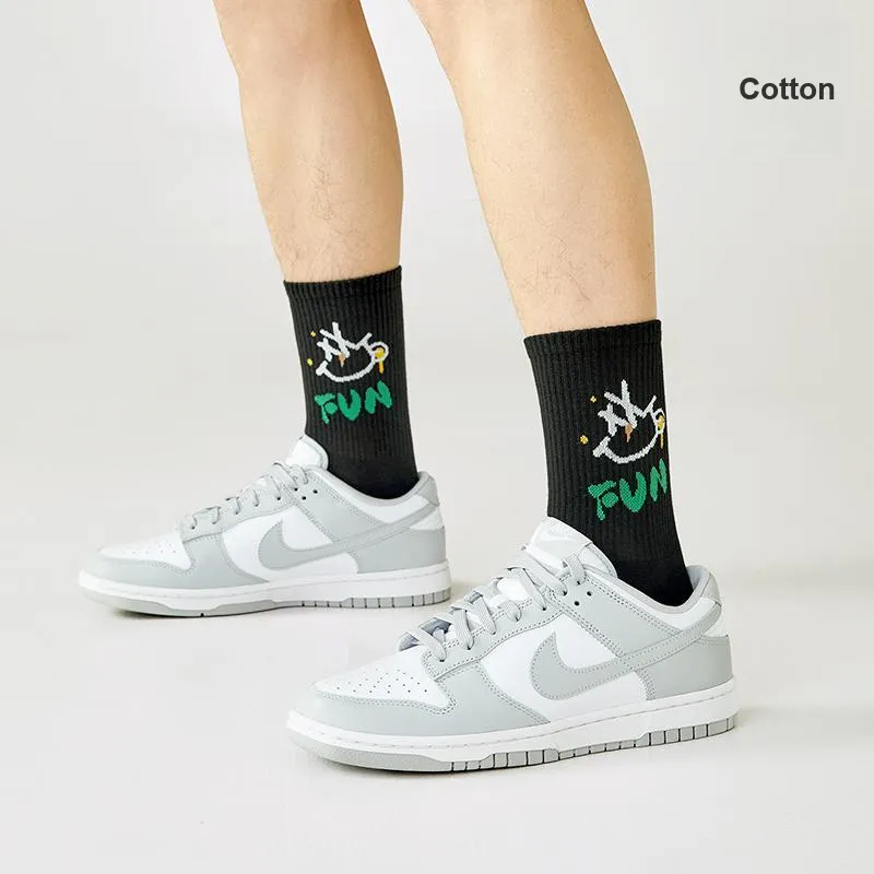 B&C.Room Mid Calf Socks Unisex 5 Pack-37