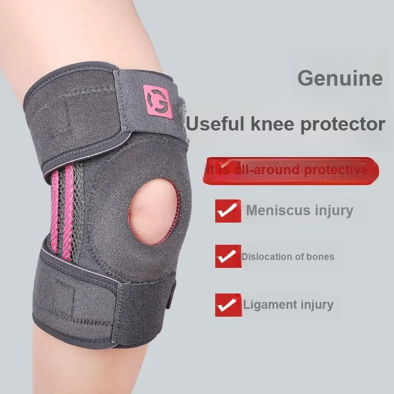 Competition Running Mountaineering Badminton Basketball Fitness Unisex Nylon Elastane Knee Pads-12