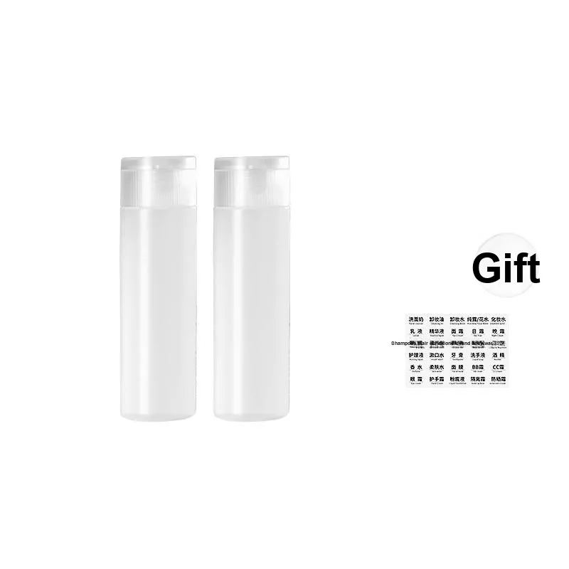 NILIYA Hose Travel Bottles With Dividers Toiletry Portable Empty Bottle-11