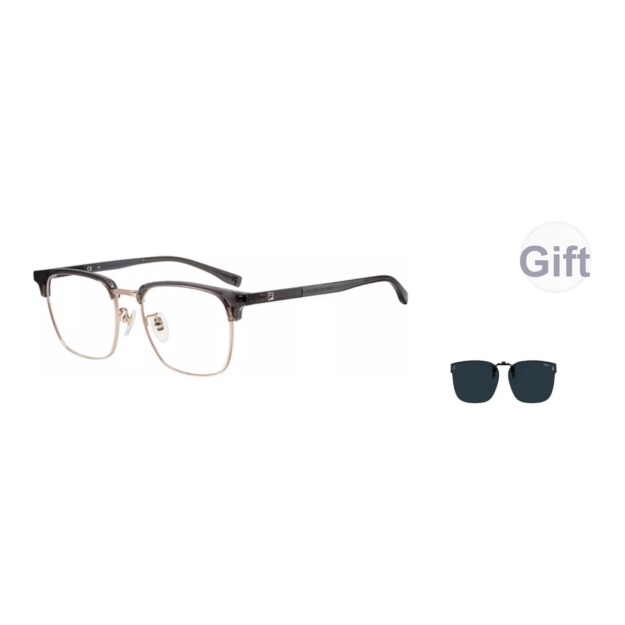FILA TR Памятный пластик Оправа «брови» Оправы для очков Унисекс