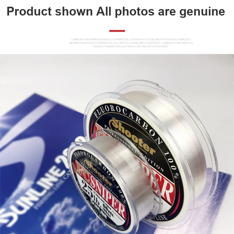 SUNLINE Fish Line Main Line Lure Line Carbon Fiber Thread 150m 100m 75m 300m-7