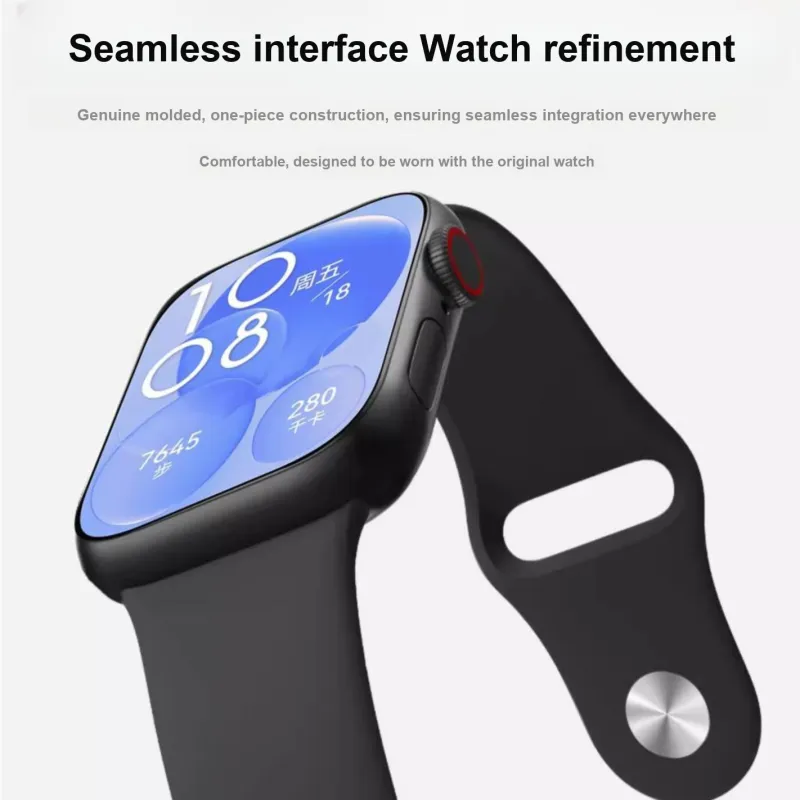 MUZHITIANKONG Compatibility With Huawei Band Fit4/Fit4pro Huawei Compatibility Watch Band Silicone Material-4