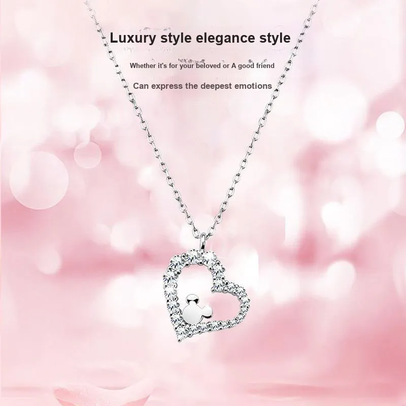 Disney S925 Silver Necklaces Women's-28