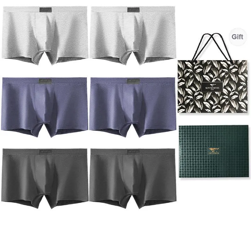 SEPTWOLVES Underwear Gift Boxes Men's 6 Pack-0