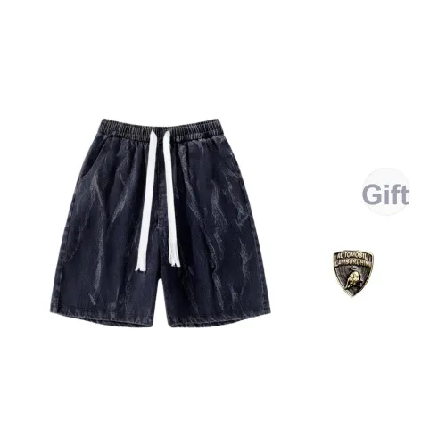 AUTOMOBILI LAMBORGHINI Джинсовые шорты Мужской