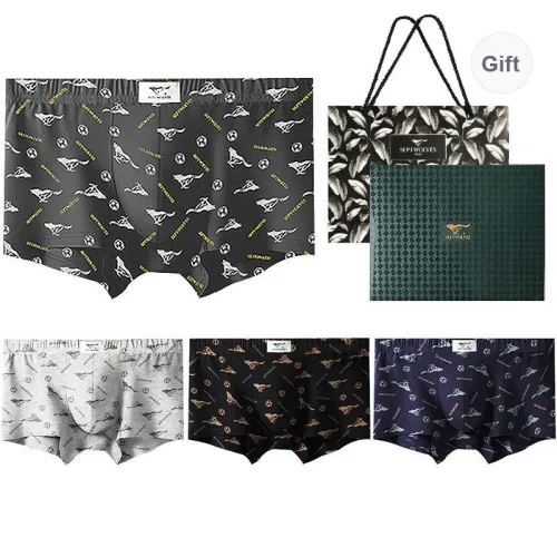 SEPTWOLVES Underwear Gift Box Men's 4 Pack
