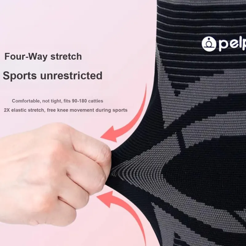 Pelplo Hiking Cycling Volleyball Tennis Soccer Badminton Basketball Unisex Cotton Polyester Knee Pads-2