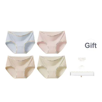 XIA.WA.ZHI.XIU Underpants Women's Box 4 Pack