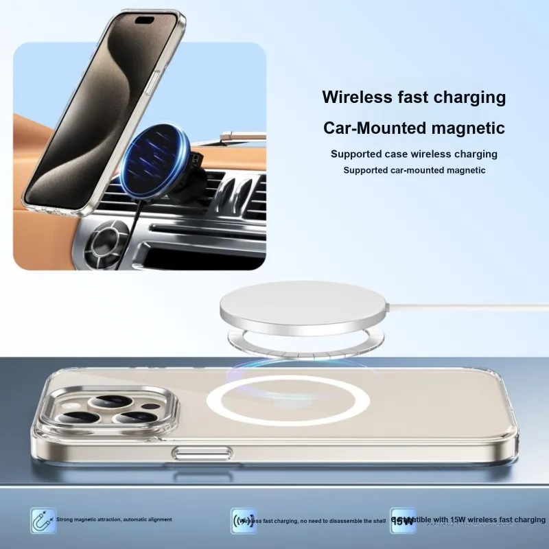 Record Star PC Material Cooling Sensation Magnetic Phone Cases Compatibility Apple 16 Pro Girlish Trendy And Cool-6