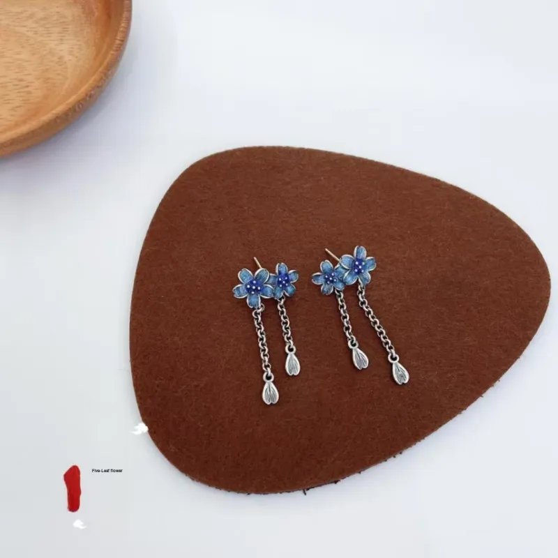Kim Heng Hee S925 Silver Earrings Women's-2