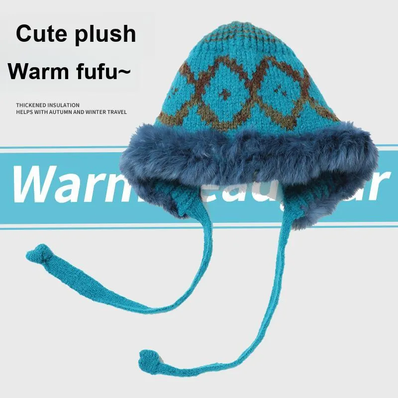 YUZHAOLIN Plush Beanies Women's-3