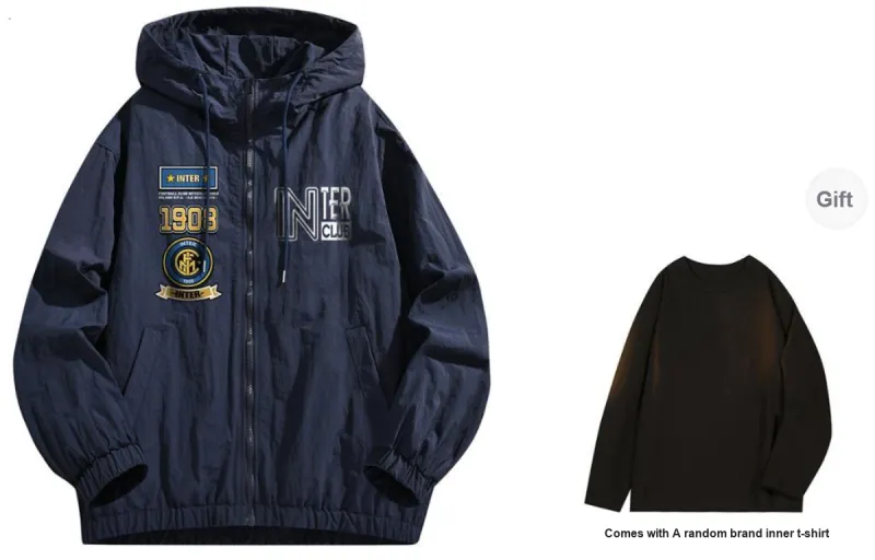 F.C. Internazionale Milano Jackets & Coats Fall Unisex-6