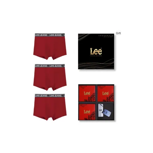 Ли совместный модель нижнего белья Мужской 3 шт Подарочный набор в коробке