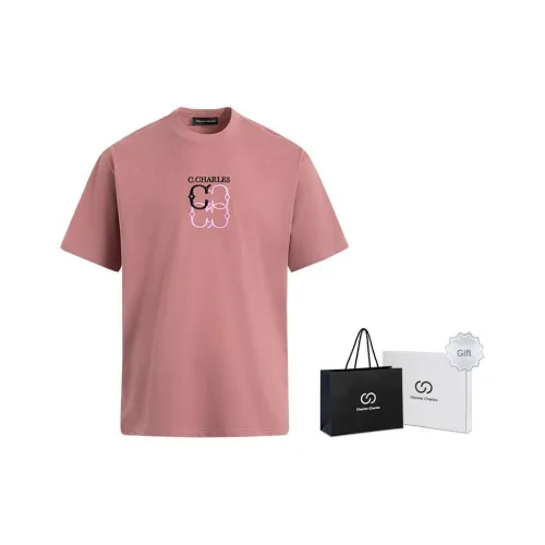 Chester Charles T Рубашка Мужская Красная