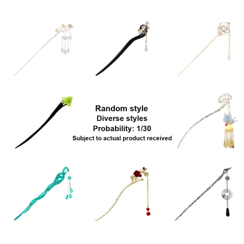 ZANC Акриловые шпильки для волос женские