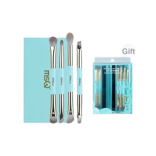 MSQ 4 шт Нефритовый Цветочная почка Тени для век Щетка Набор MAKE UP Инструменты Дружественный к коже Портативный Смешанный Мягкий Детали