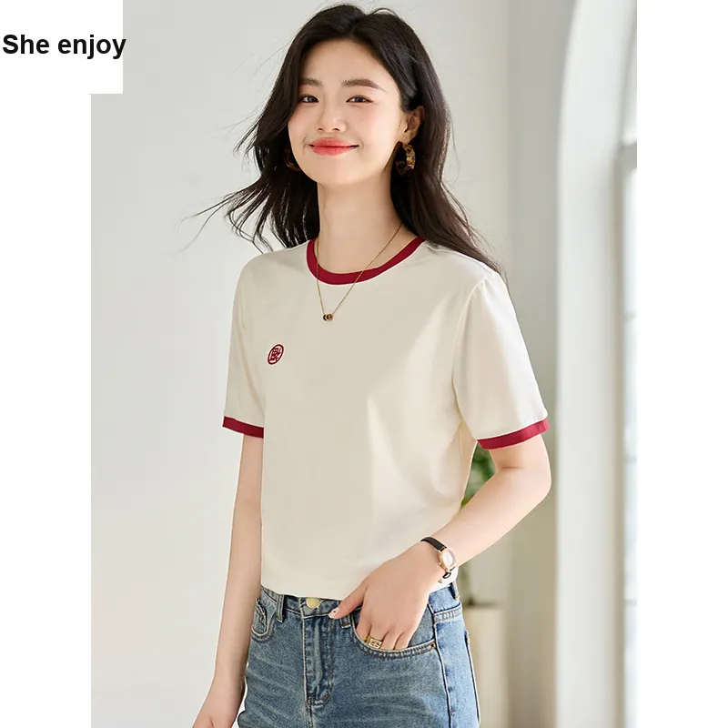 She Enjoys Regular T Shirt Women's-4