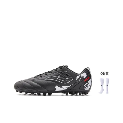 Joma MG MULTI Ground Slip-resistant Abrasion-resistant Football Cleats Men's Black Джома MG MULTI Ground Противоскользящие Устойчивые к истиранию Футбольные бутсы Мужские Черные