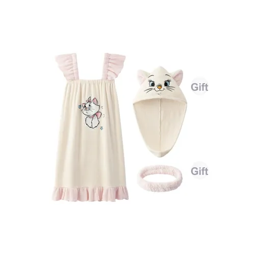 Gongdie X Disney Хлопальные халаты Женские Розовые