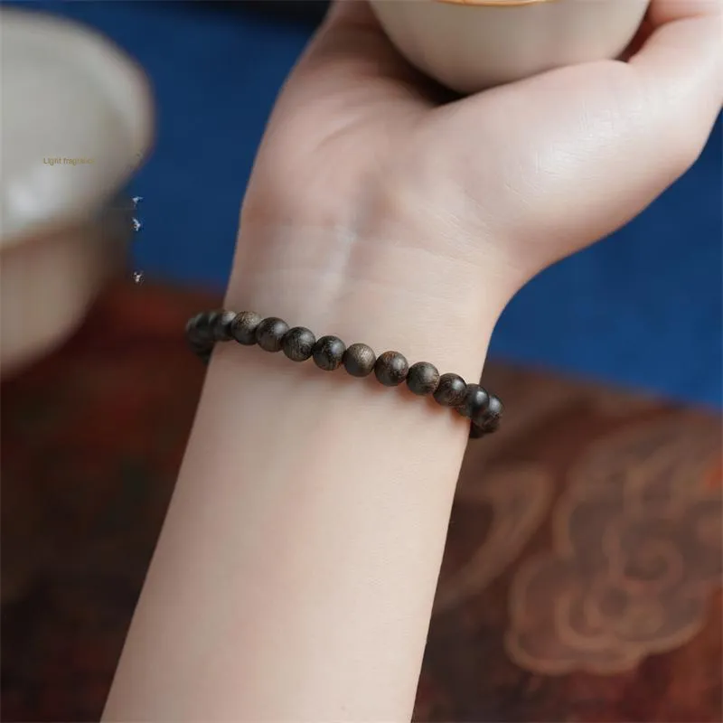 DALONG Aromatic Agarwood Bracelets Unisex-2
