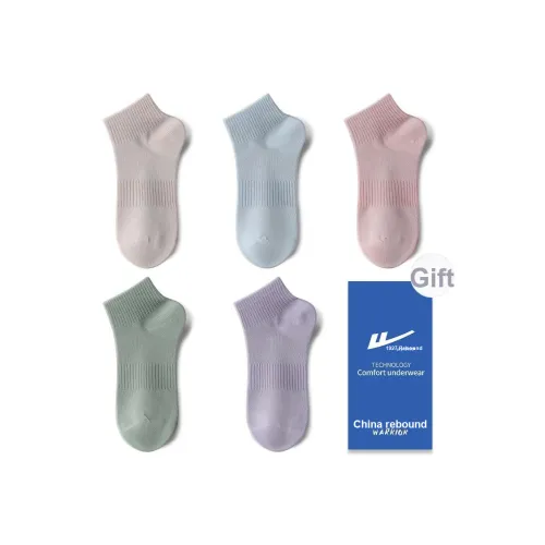 Warrior Низкие носки Женские упаковка из 5 пар