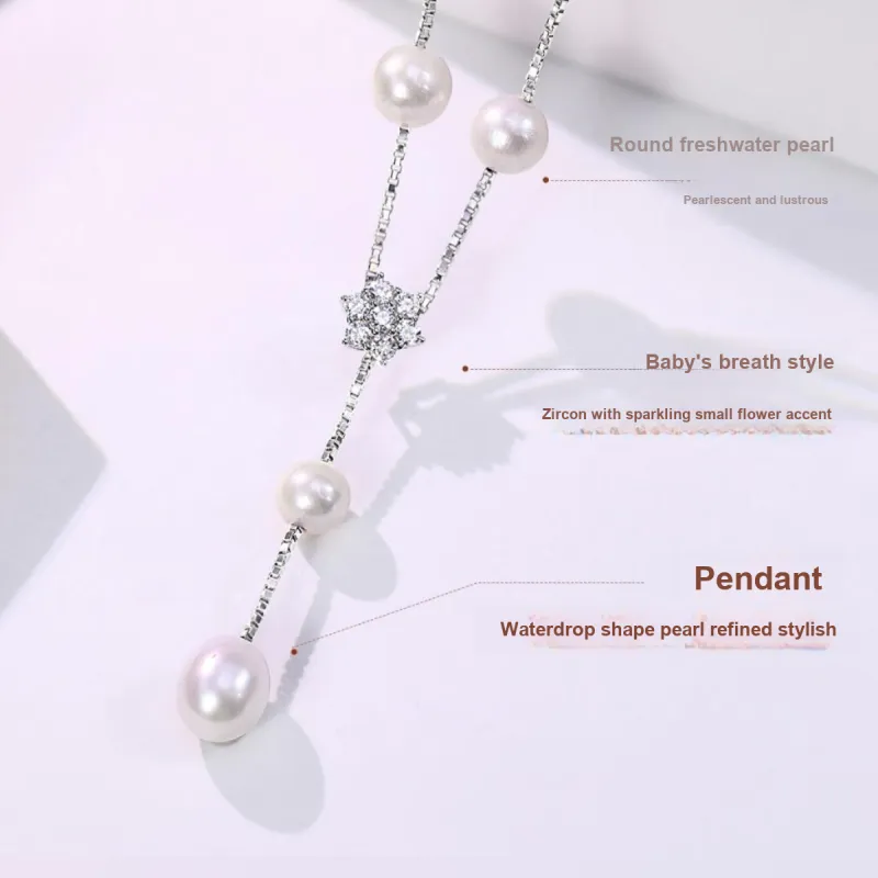 ME LUXE Freshwater Pearl Necklaces Women's-3