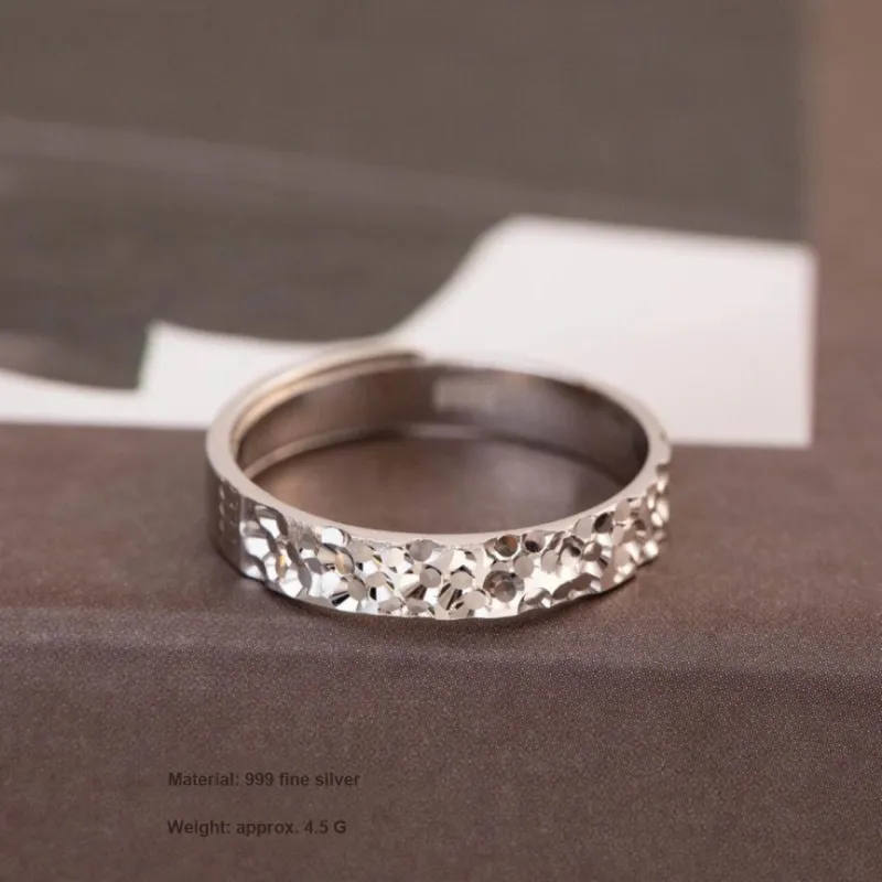 AITAO 999 Fine Silver Rings Unisex-1