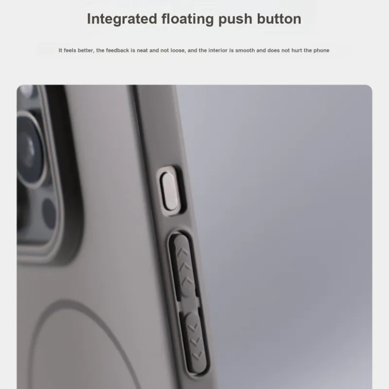 DEPA PC Material Solid Color Minimalist Thin Ring Magnetic Phone Cases Compatible With Apple 11/16 Collection-3