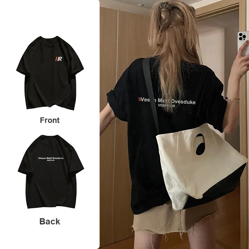 Cotton shopping T Shirts Unisex-2