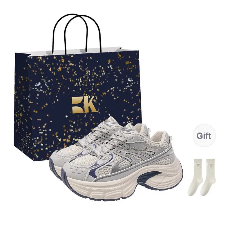 Boldi Kuki Anti Slip Wear Resistant Low Top Chunky Sneakers Women's-3