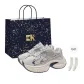Blue (Shopping Bag-Comes with Socks)