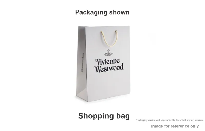Vivienne Westwood Rosie Leather Shoulder Bag Crossbody Bag Women's Silver-4
