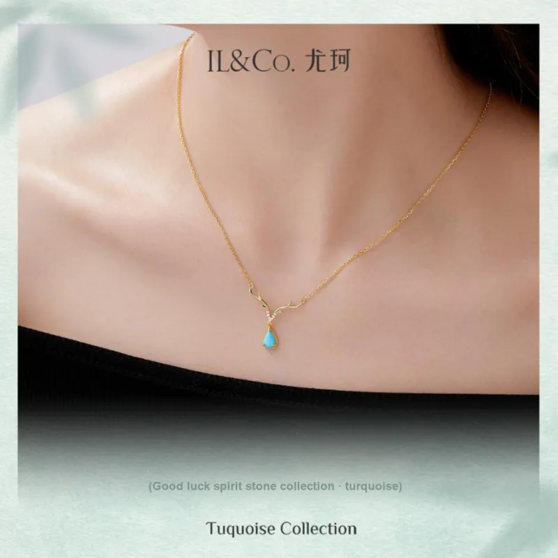 IL&CO. Turquoises Necklaces Women's-6