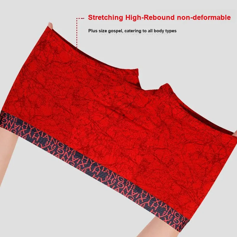 H YXIANG Underpants Men's 4 Pack-3
