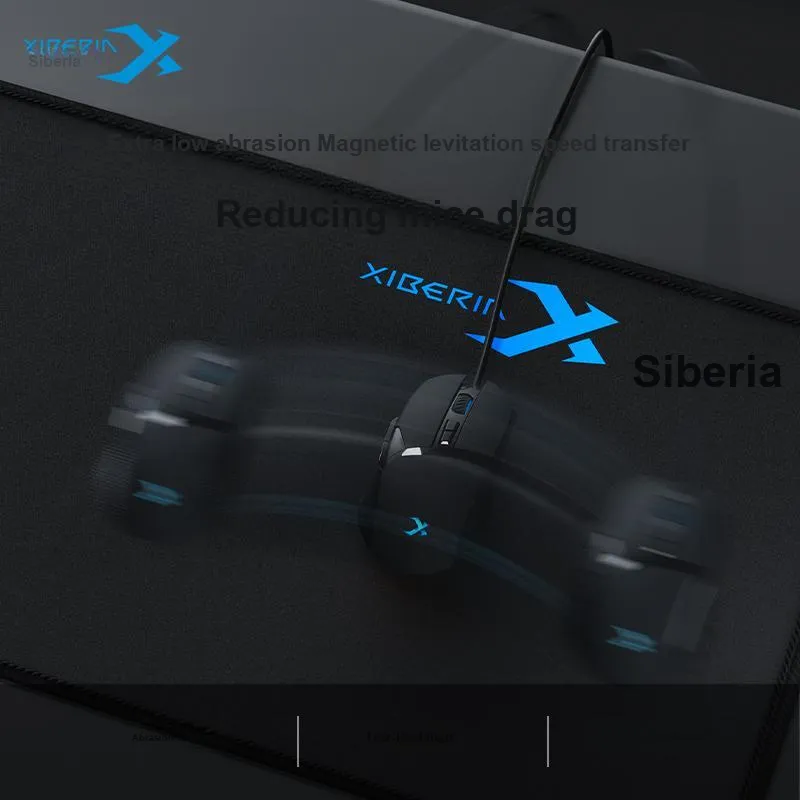 XIBERIA Esports Gaming Mouse Pad CS GO Keyboard Pad FPS Desk Pad For Men And Women's Office Use-3