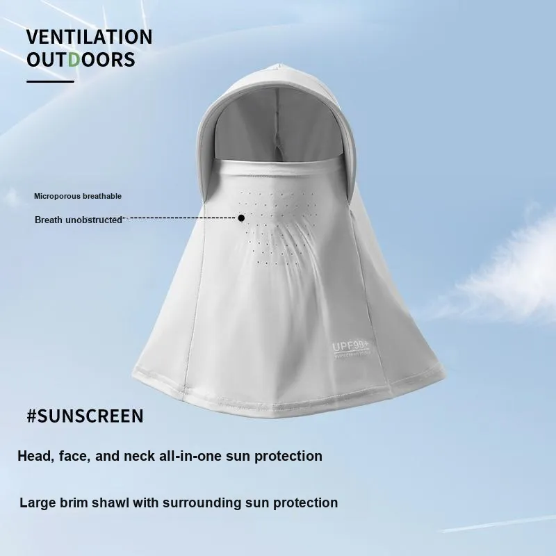 YUZHAOLIN Polyester Sun Protection Masks Unisex-2