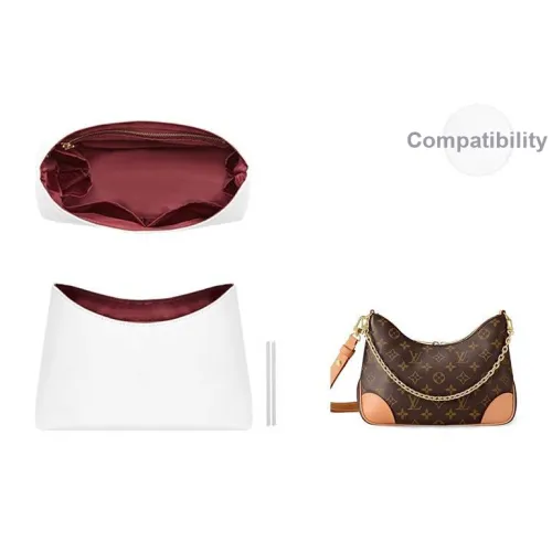 Jingxi Бумага DuPont Сумка Вкладыш Женский Бордовый Черный