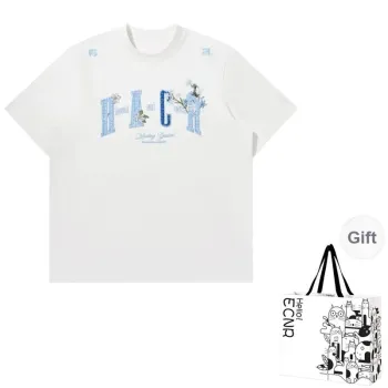 ECNR T Shirts Women's White