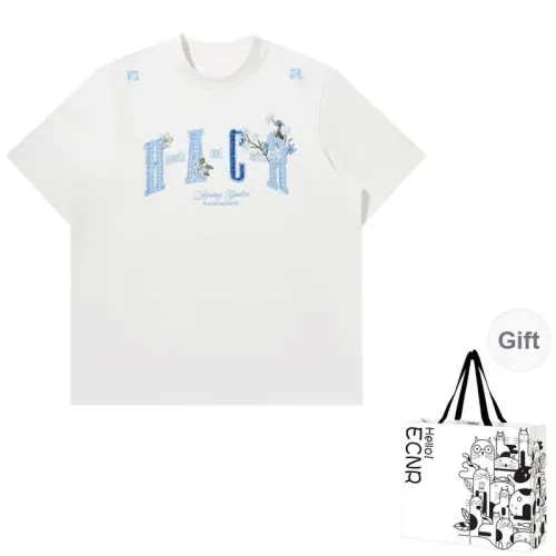 ECNR T Shirts Women's White