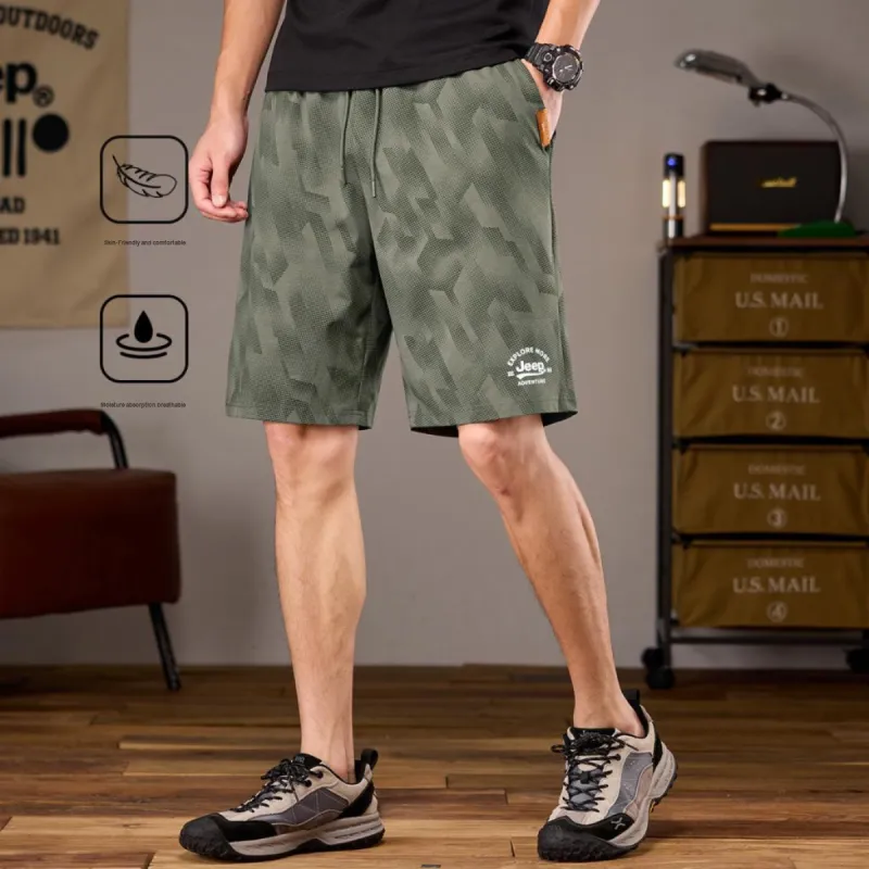 Jeep Pasture Horse Lifestyle Casual Shorts Unisex-15