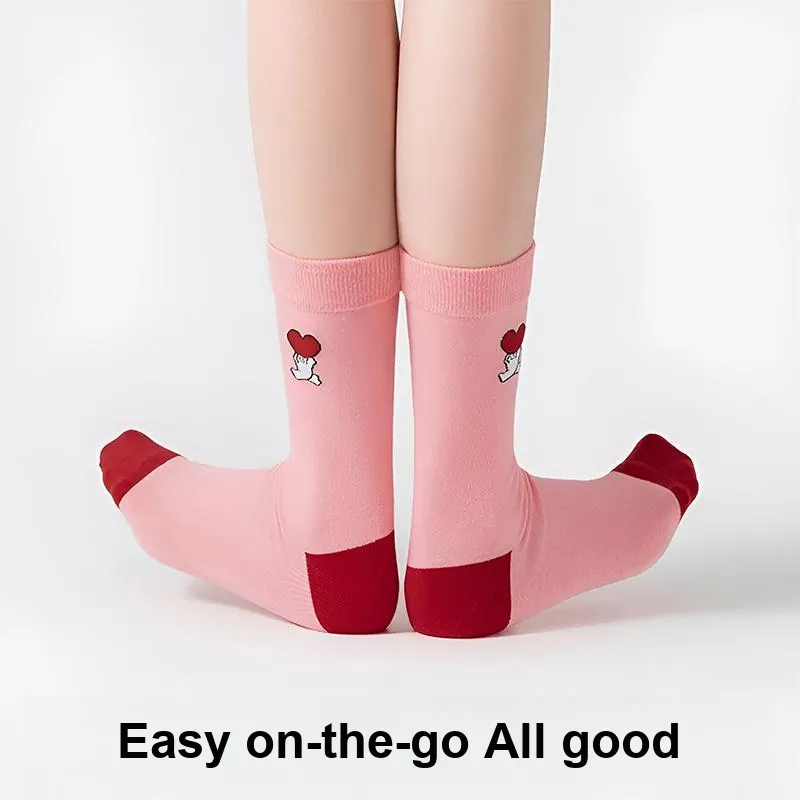 MIIOW Mid Calf Socks Unisex Gift Box Set-1