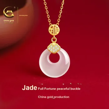 ZSY Chalcedony Jade Necklaces Women's