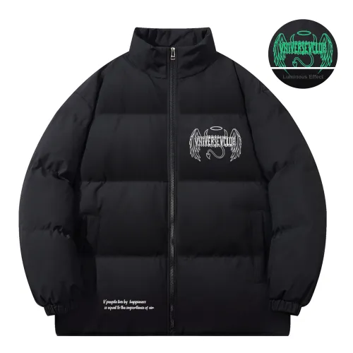 VniVerseVClub Puffer Jackets Unisex