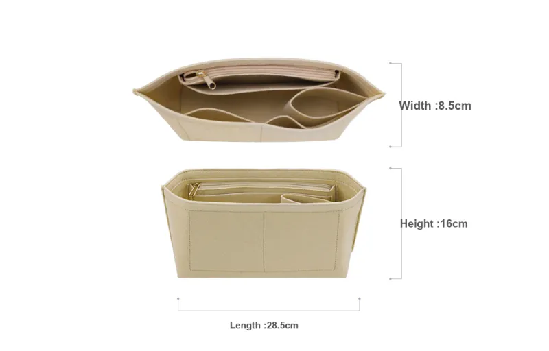 Lan Bao Fan Felt Liner, Shopping Bag Lining, Shoulder Pad, Rabbit Small Doll Women's Multicolor-30